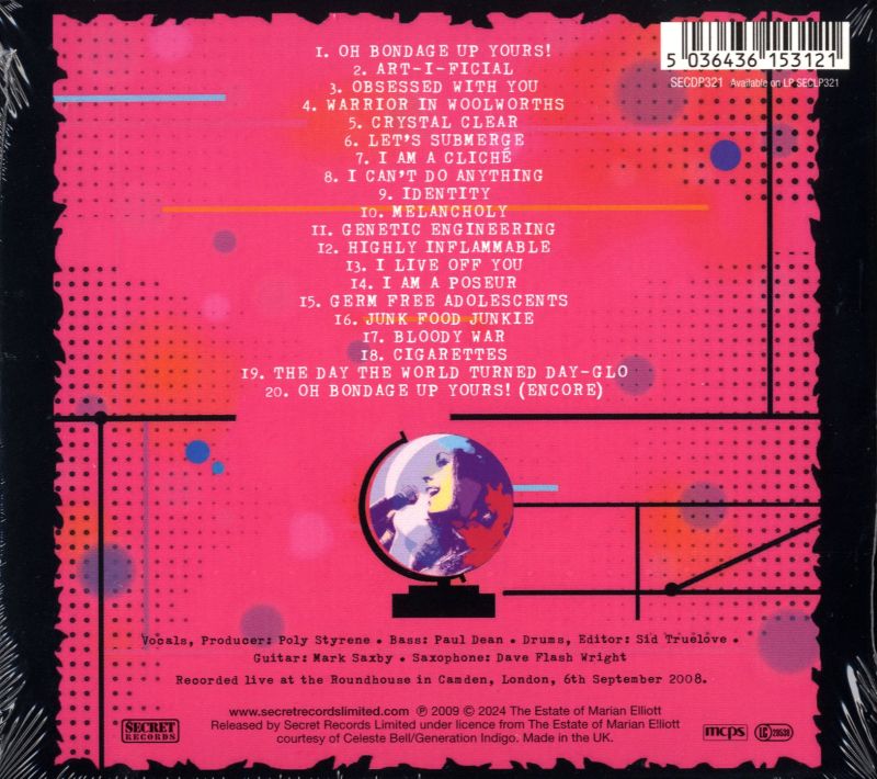 Live At The Roundhouse-Secret-CD/DVD Album-New & Sealed