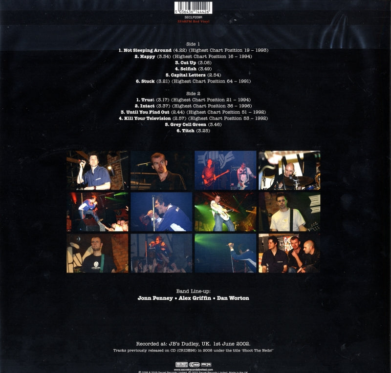 Greatest Hits Live-Secret-Red Vinyl LP-M/M