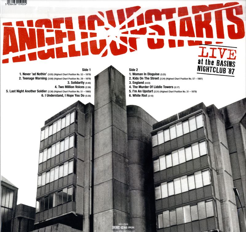 Live At The Basins Nightclub '87-Secret-Vinyl LP-M/M