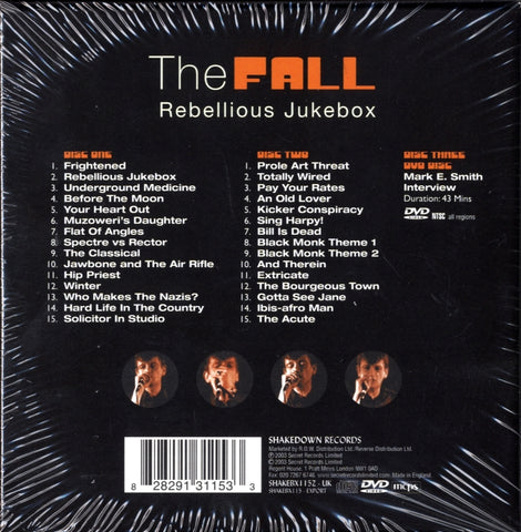 Rebellious Jukebox-2CD+DVD Album Box Set-New & Sealed