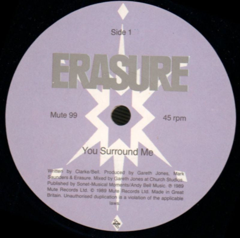 You Surround Me-Mute-7" Vinyl-M/M