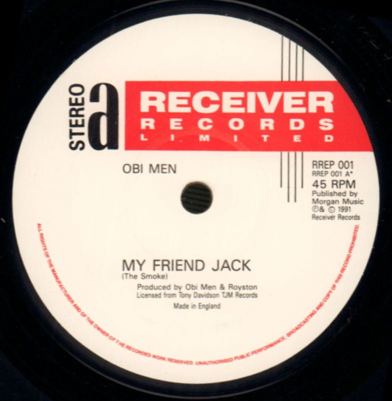 My Friend Jack-Receiver-7" Vinyl-M/M