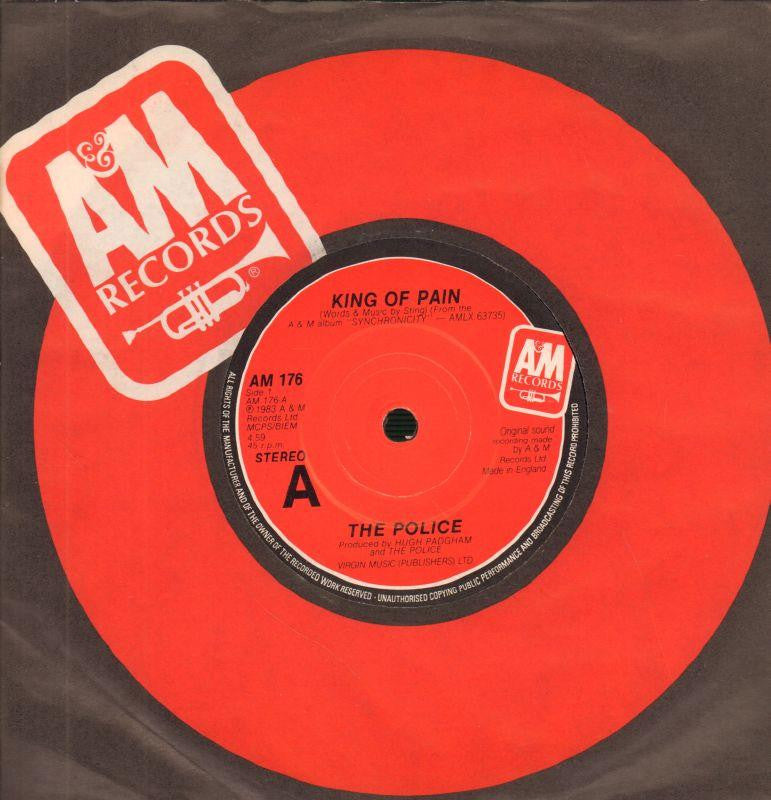 The Police-King Of Pain-A & M-7" Vinyl