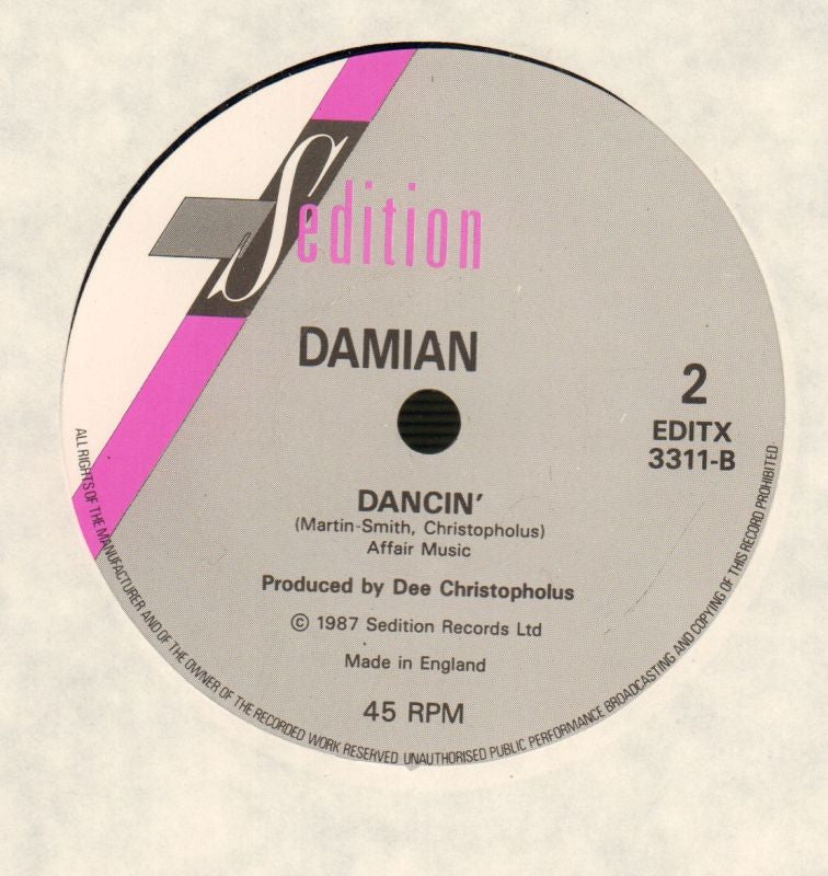 The Time Warp (Hands On Your Hips Mix)-Sedition-7" Vinyl-M/M