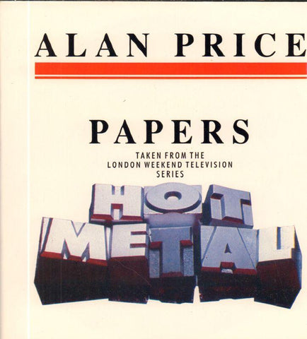 Alan Price-Papers -Trojan-7" Vinyl