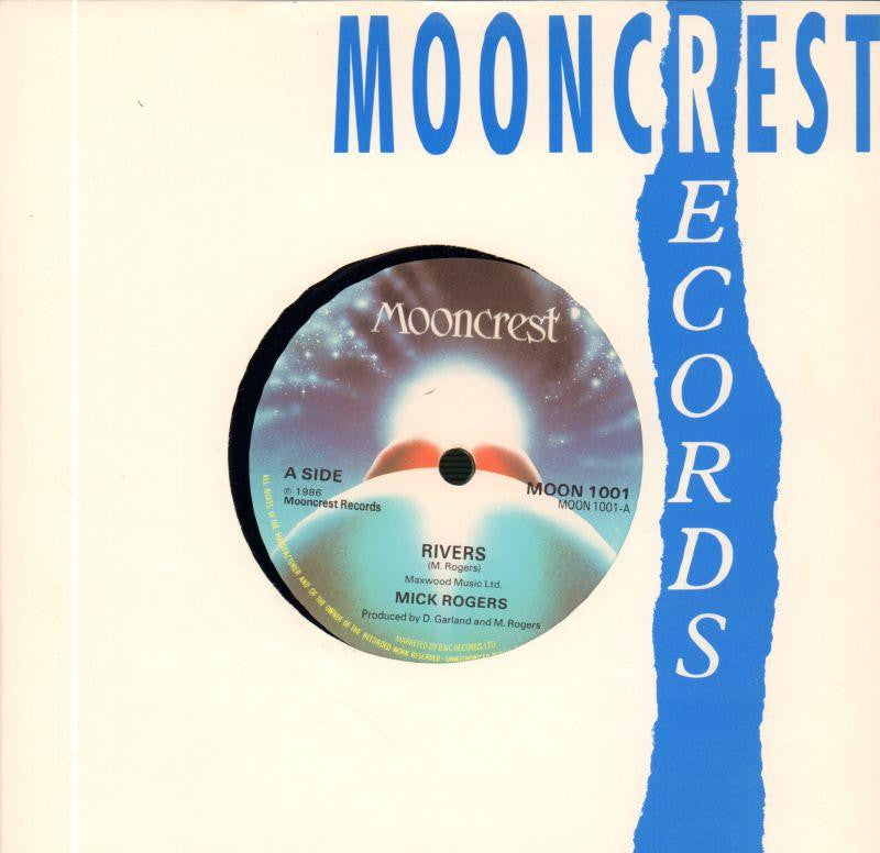 Mick Rogers-Rivers/Gold in My Pocket-Mooncrest-7" Vinyl