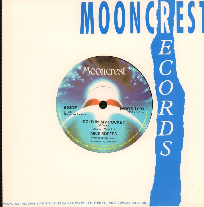 Rivers/Gold in My Pocket-Mooncrest-7" Vinyl-M/M