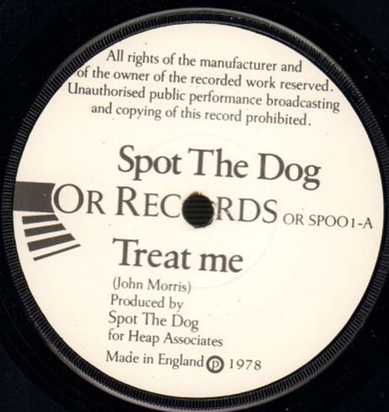 Treat Me-Or Records-7" Vinyl-M/M