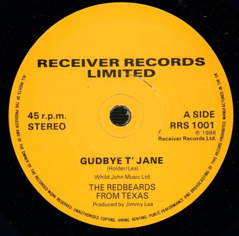Gudbye T Jane-Receiver-7" Vinyl-M/M