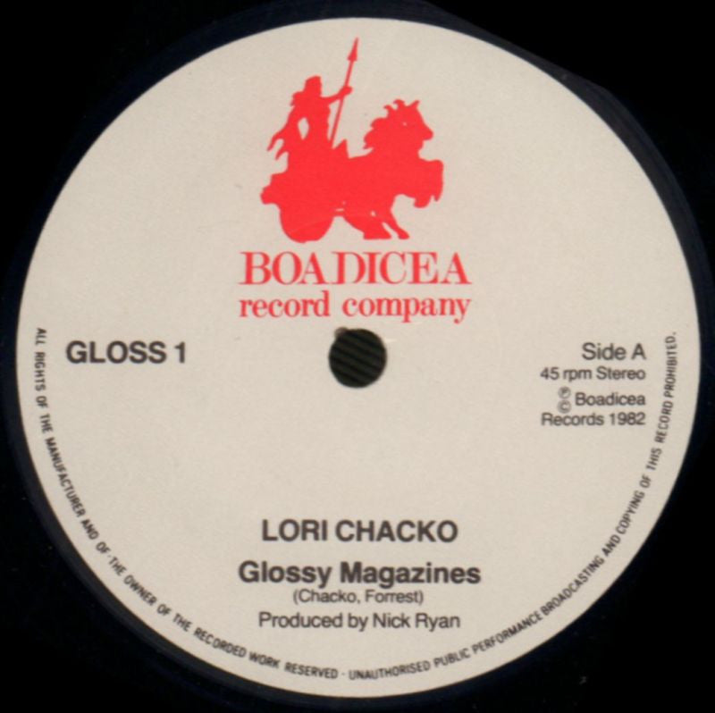 Glossy Magazines-Boadicea-7" Vinyl-Ex/NM