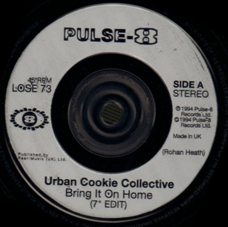 Bring It On Home-Pulse 8 Records-7" Vinyl-NM/NM