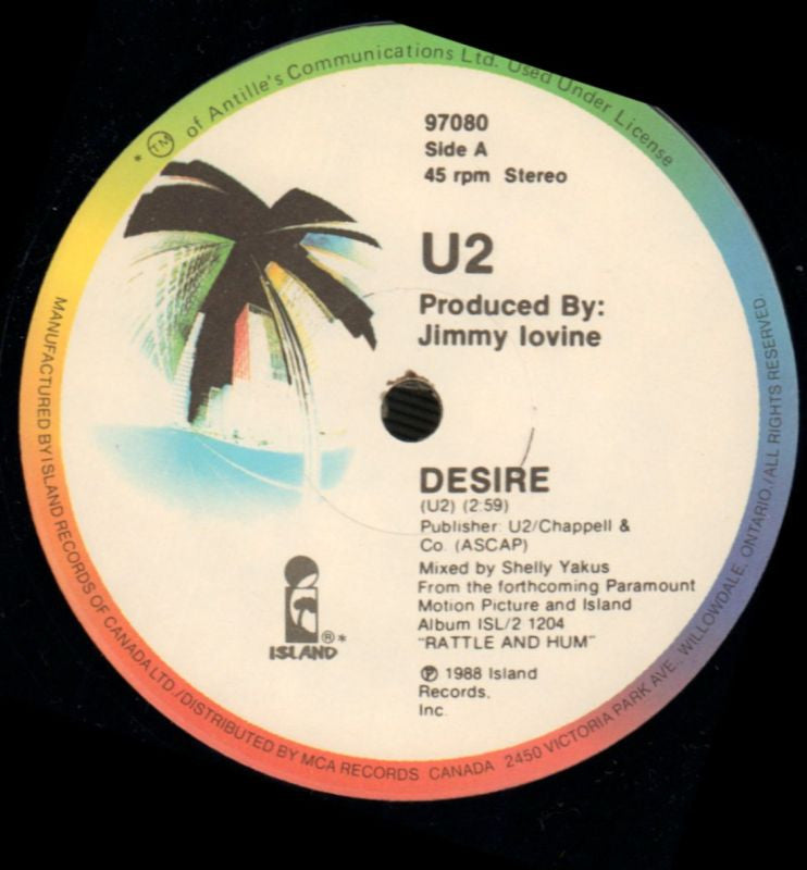 Desire-Island-7" Vinyl Gatefold-Ex/NM