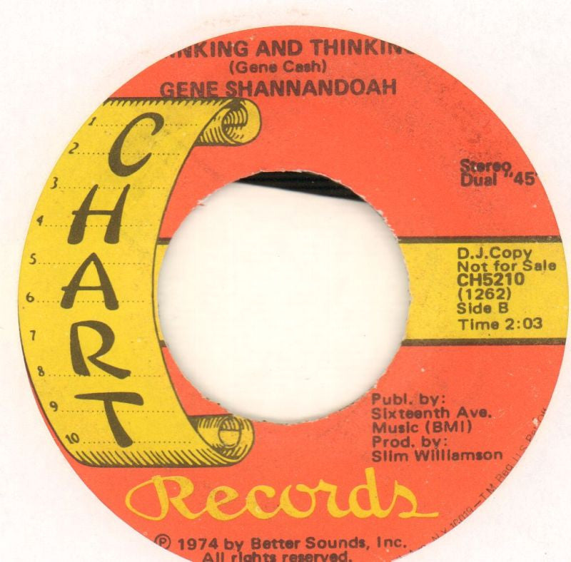 I Like It/Drinking And Thinking-Chart Sounds-7" Vinyl-VG/NM