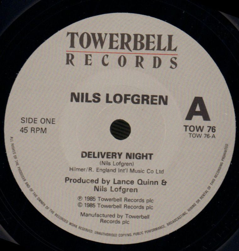 Delivery Night-Towerbell-7" Vinyl-Ex/Ex
