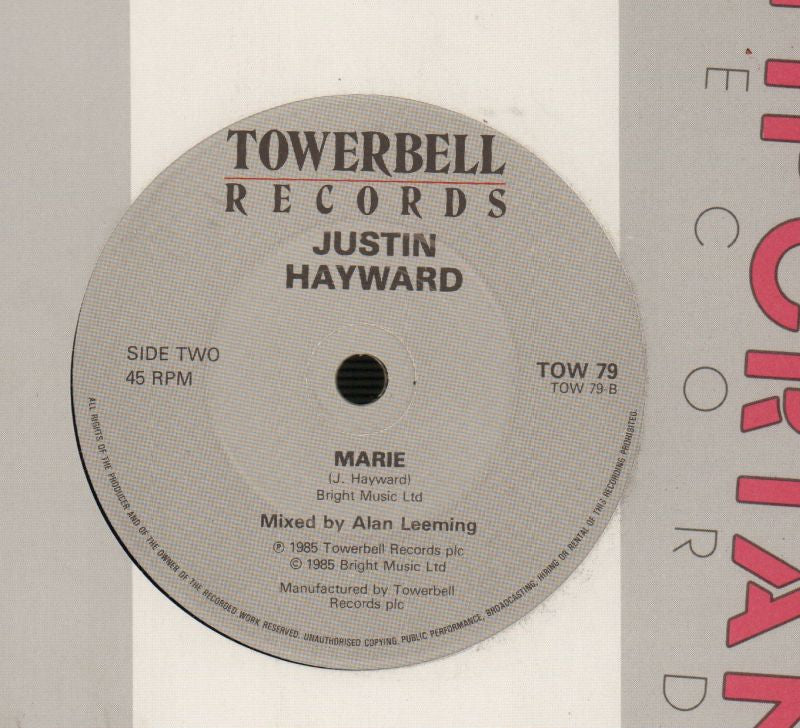 The Best Is Yet To Come-Towerbell-7" Vinyl-Ex/Ex