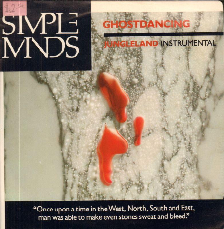Simple Minds-Ghostdancing-Virgin-7" Vinyl