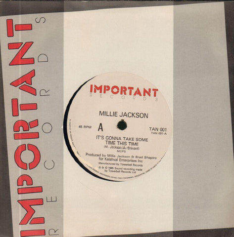 Millie Jackson-Its Gonna Take Some Time This Time-Important-7" Vinyl