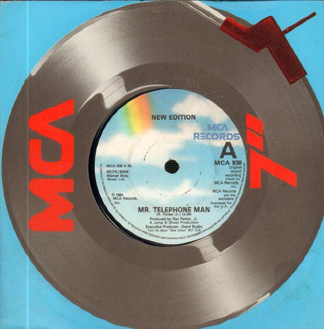 New Edition-Mr Telephone Man-MCA-7" Vinyl