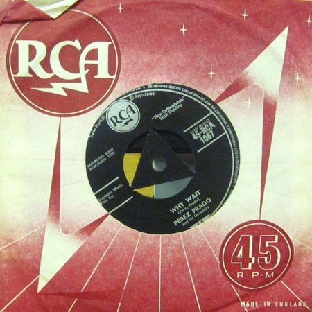 Perez Prado-Why Wait-RCA-7" Vinyl