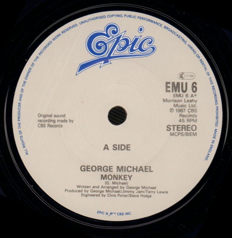 Monkey-Epic-7" Vinyl P/S-Ex+/NM