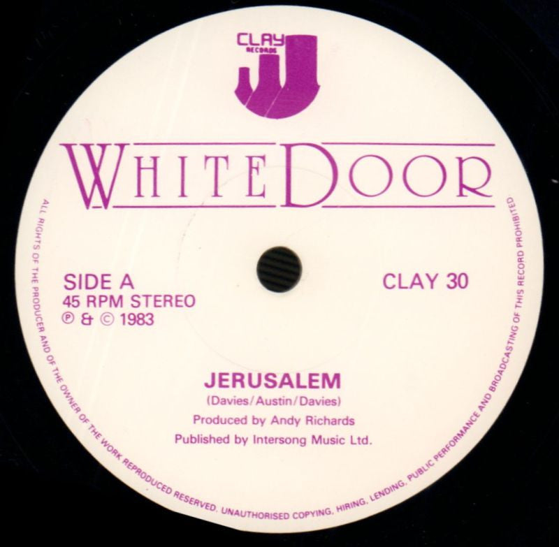 Jerusalem-Clay-7" Vinyl P/S-NM/NM