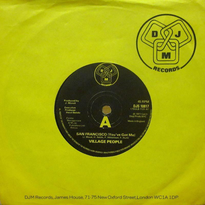 Village People-San Francisco-DJM-7" Vinyl
