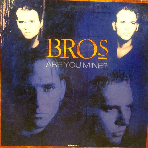 Bros-Are You Mine?-Columbia-7" Vinyl P/S