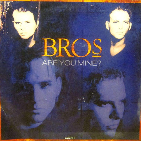 Bros-Are You Mine?-Columbia-7" Vinyl P/S