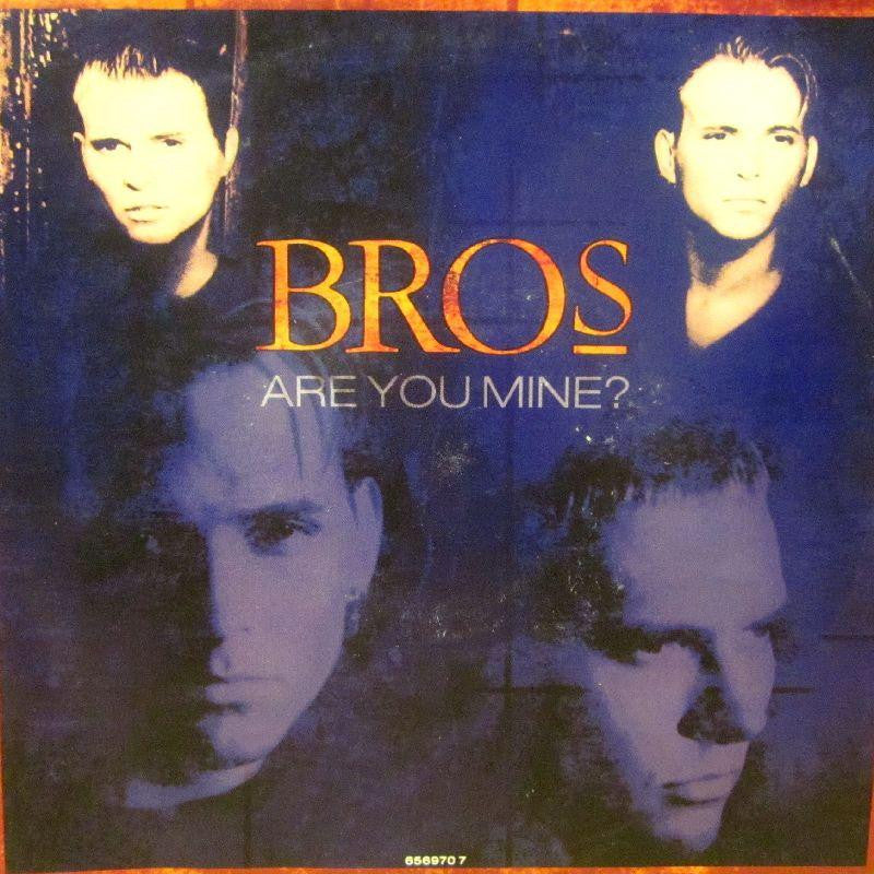 Bros-Are You Mine?-Columbia-7" Vinyl P/S