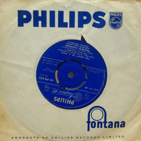 Frankie Vaughan-The Heart Of A Man-Philips-7" Vinyl
