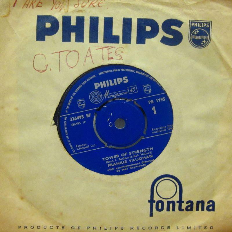 Frankie Vaughan-Tower Of Strength / Rachel-Philips-7" Vinyl