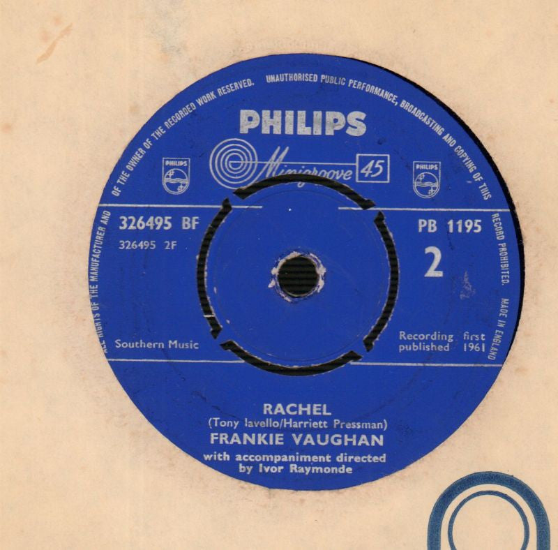 Tower Of Strength / Rachel-Philips-7" Vinyl-VG/VG+