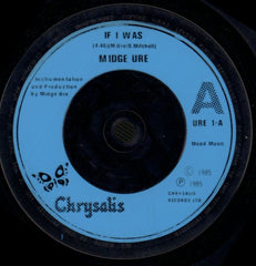 If I Was-Chrysalis-7" Vinyl P/S-VG/VG