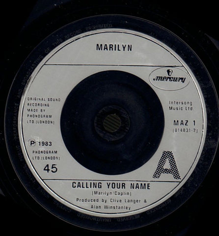 Calling Your Name-Mercury-7" Vinyl P/S-VG+/Ex