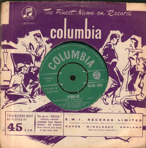 Bud Flanagan-Strollin'-Columbia-7" Vinyl