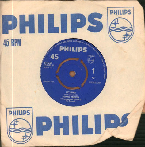 Frankie Vaughan-Hey Mama-Philips-7" Vinyl