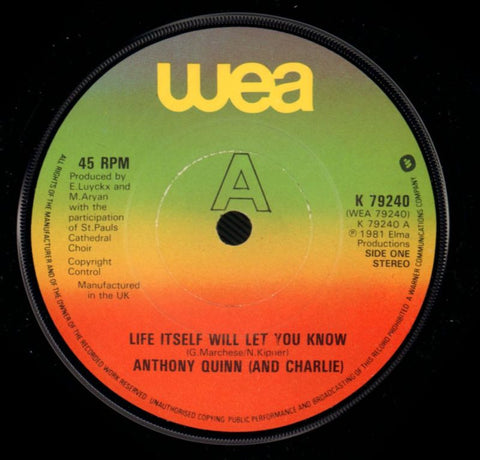 Life Itself Will Let You Know-Wea-7" Vinyl-Ex-/Ex