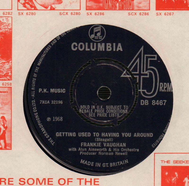 Souvenirs-Columbia-7" Vinyl-VG+/VG