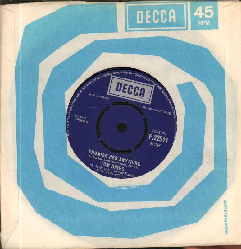 Tom Jones-Promise Her Anything-Decca-7" Vinyl