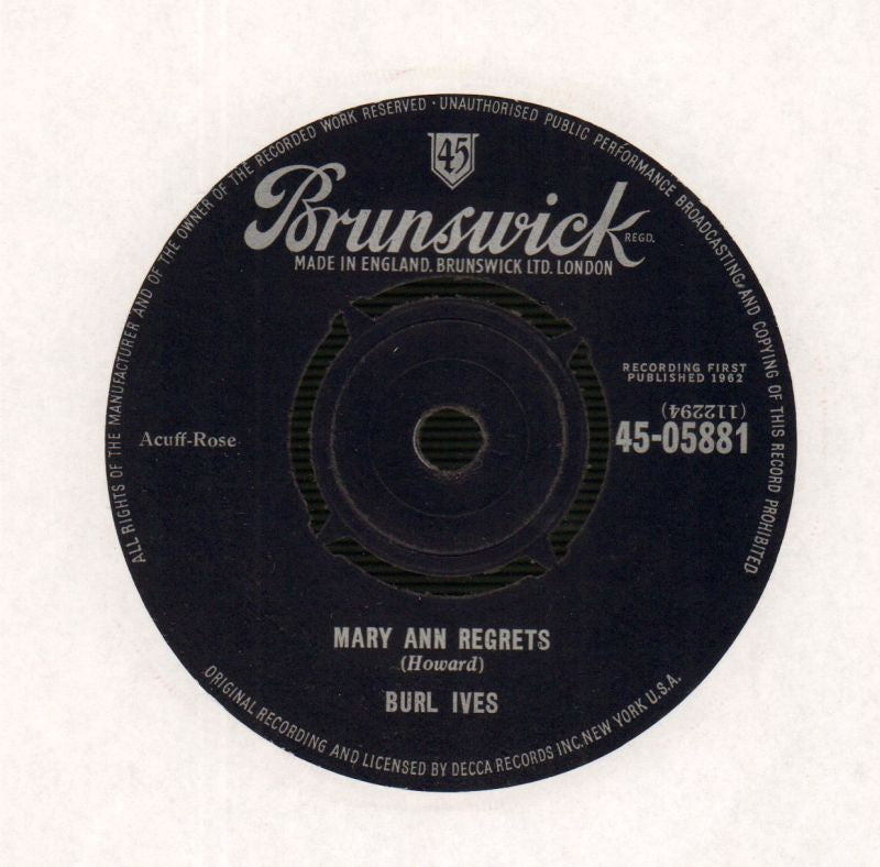 How Do You Fall Out Of Love-Brunswick-7" Vinyl-Ex/Ex