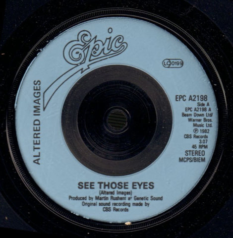 See Those Eyes-Epic-7" Vinyl P/S-VG/Ex