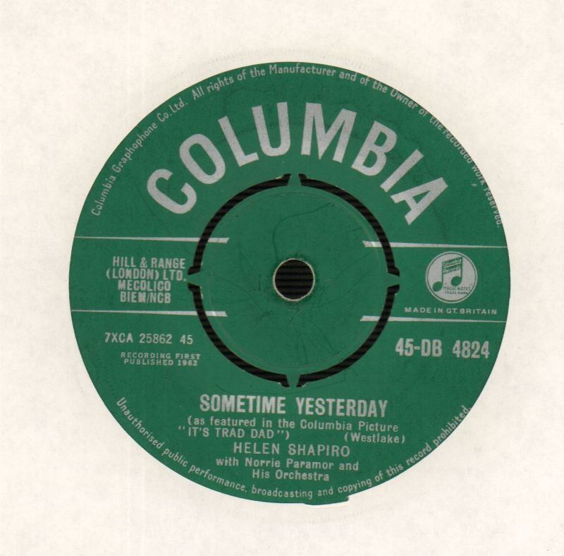 Let's Talk About Love-Columbia-7" Vinyl-VG/VG