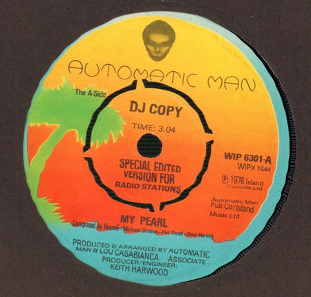 Automatic Man-My Pearl-Island-7" Vinyl