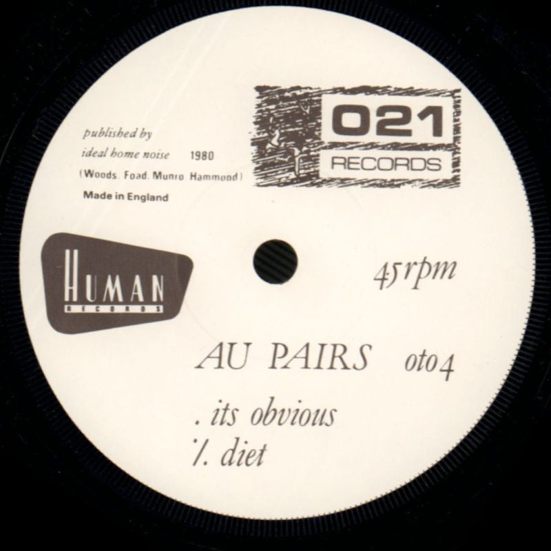 Diet Its Obvious-Human-7" Vinyl P/S-VG+/VG