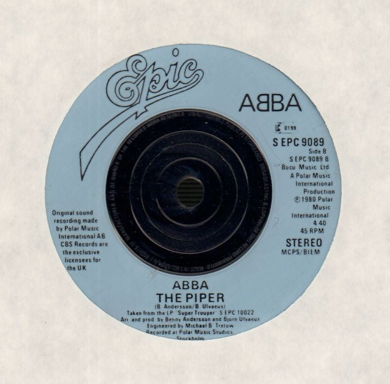 Super Trouper-Epic-7" Vinyl-Ex/Ex
