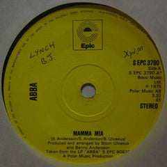 Abba-Mamma Mia-Epic-7" Vinyl