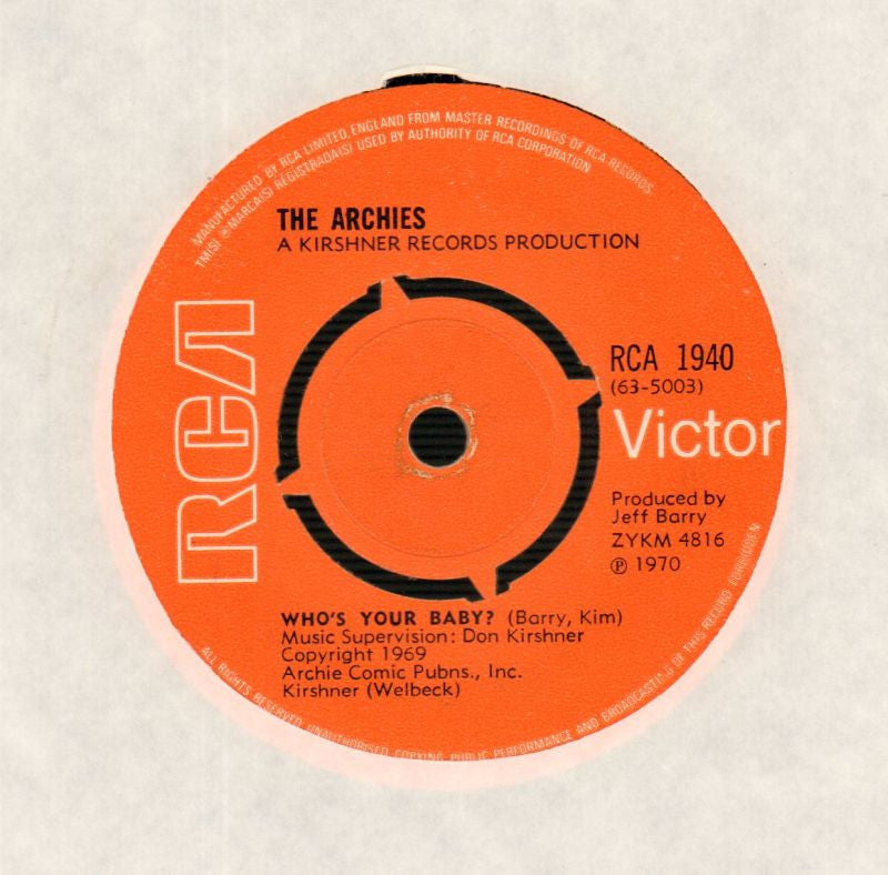 Senorita Rita-RCA-7" Vinyl-Ex/VG