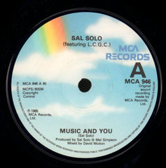Music And You-MCA-7" Vinyl P/S-VG+/Ex