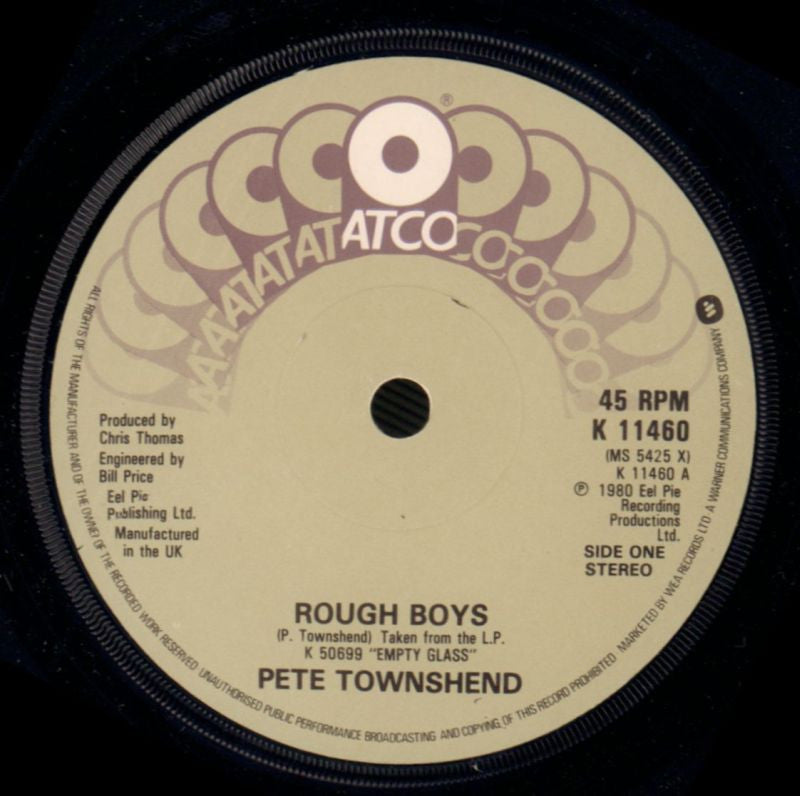 Rough Boys-Warner-7" Vinyl P/S-VG/Ex