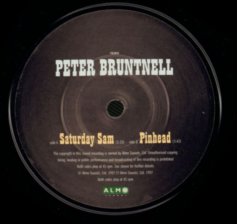 Saturday Sam-Almo Sounds-7" Vinyl P/S-Ex-/Ex